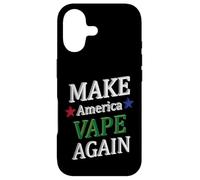 Custodia per iPhone 17 Make America Vape Again Meme dispositivo vaping aromatizzato divertente