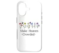Custodia per iPhone 17 Make Heaven Crowded Bible Verse Let's Make Heaven Crowded