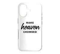 Custodia per iPhone 17 Make Heaven Crowded - Born-Again Christian Faith Minimal