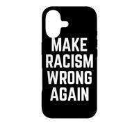 Custodia per iPhone 17 Make Racism Wrong Again Design for Demonstrations