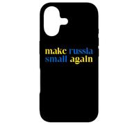 Custodia per iPhone 17 Make Russia Small Again Ukraine Flag Color