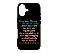 Custodia per iPhone 17 Manager della conoscenza divertente