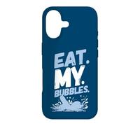 Custodia per iPhone 17 Mangia le mie bolle Nuoto divertente