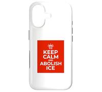 Custodia per iPhone 17 Mantieni la calma e abolisci il grafico sull'immigrazione dell'ICE