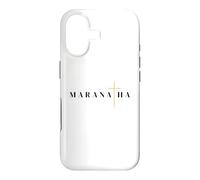 Custodia per iPhone 17 Maranatha citazione greca vieni signore gesù