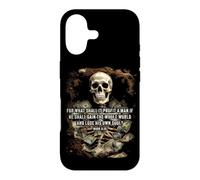 Custodia per iPhone 17 Mark 8:36 What Shall it Profit - Eternity Verse Warning