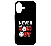 Custodia per iPhone 17 Maroon Rosso Borgogna Never Sold Out Grafica Borgogna