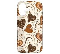 Custodia per iPhone 17 Marrone Cuore Melanina Regina Pelle Nero Orgoglio Afrocentrico