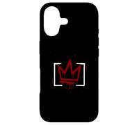 Custodia per iPhone 17 Marrone Rosso Borgogna Colore Quartiere Royalty Borgogna