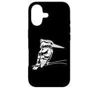 Custodia per iPhone 17 Martin Pescatore Pezzato Arte Lineare