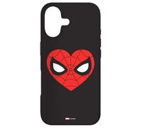 Custodia per iPhone 17 Marvel Spider-Man - Maschera a forma di cuore per San Valentino