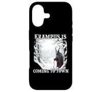Custodia per iPhone 17 Maschera Krampus Costume Krampus Kramperl Evil Christmas Man