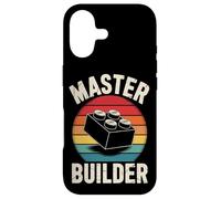 Custodia per iPhone 17 Master Builder Building Blocks Brick Builders Toys present