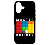 Custodia per iPhone 17 Master Builder Building Blocks Brick Builders Toys present