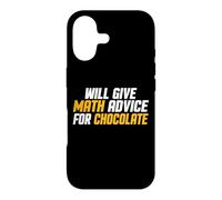 Custodia per iPhone 17 Matematica, Insegnante divertente darà consigli di matematica per il cioccolato