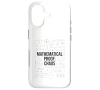 Custodia per iPhone 17 Matematico Prova Caos Divertente Matematica Umorismo Equazioni