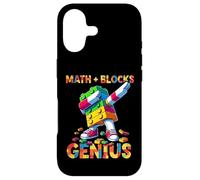 Custodia per iPhone 17 Math Blocks Genius Funny Blocks Bricks Lovers Master Builder