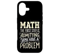 Custodia per iPhone 17 Math The First Step Is Admitting You Have A Problem Algebra