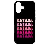 Custodia per iPhone 17 Matilda Retro Stack Design