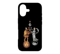 Custodia per iPhone 17 Matrimonio alchemico di Re/Regina Sole & Luna