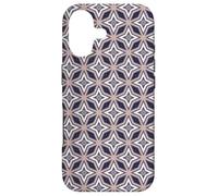 Custodia per iPhone 17 Mauve Lavender Purple Star Geometry Pattern