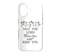 Custodia per iPhone 17 May the Lord Bless You and Keep You Christian Bible Verse