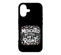 Custodia per iPhone 17 Medicato ma non è ancora giusto atteggiamento mentale sarcastico