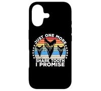 Custodia per iPhone 17 Megalodon Fossil Teeth Just One More Shark Tooth Geologist