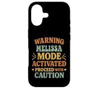 Custodia per iPhone 17 MELISSA Personalized Women's Gift Custom MELISSA