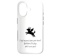 Custodia per iPhone 17 Memoriale per lutto per cani Idee regalo Perdita del dolore del cane