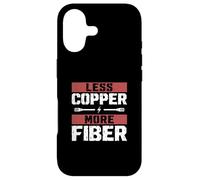 Custodia per iPhone 17 Meno rame Più Tecnici di fibra ottica Tec Fiber Optic