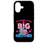 Custodia per iPhone 17 Men's Boys Kids I'm Going To Be A Big Brother Graphic Design