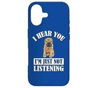 Custodia per iPhone 17 Mens Womens Cute Hear You Not Listening Shar Pei Dog Lover