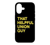 Custodia per iPhone 17 Mens Womens That Helpful Union Guy Thug Union Rep