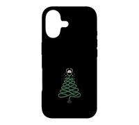 Custodia per iPhone 17 Merry Christmas - Stetoscopio con albero per infermiere