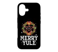 Custodia per iPhone 17 Merry Yule - Winter Solstice - Holly Pentagram - Gift