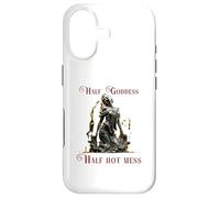 Custodia per iPhone 17 Mezza Dea, Hot Mess Manifestazione Spirituale Divertente