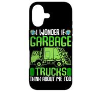Custodia per iPhone 17 Mi chiedo se i camion della spazzatura pensano anche a me