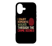 Custodia per iPhone 17 Mi piacciono le passeggiate romantiche attraverso le scene del crimine forense