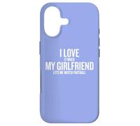 Custodia per iPhone 17 Mi piace quando la mia ragazza mi lascia guardare il calcio