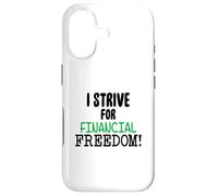 Custodia per iPhone 17 Mi sforzo per la libertà finanziaria