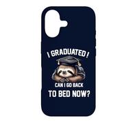 Custodia per iPhone 17 Mi sono laureato Posso tornare a letto ora Dormire Studente Bradipo