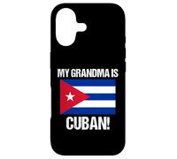 Custodia per iPhone 17 Mia nonna è Paesi cubani Bandiera Cuba Cultura