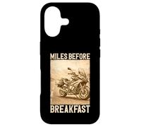 Custodia per iPhone 17 Miles Before Breakfast Moto Adventure Design