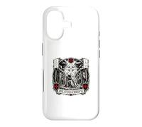 Custodia per iPhone 17 Milizia Christi In Hoc Signo Vinces Cavaliere Sfondo