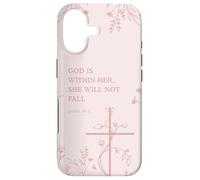 Custodia per iPhone 17 Minimalist Christian Bible Verse Quote Religious Psalm
