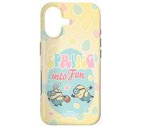 Custodia per iPhone 17 Minions Easter Spring Into Fun