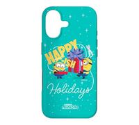 Custodia per iPhone 17 Minions Happy-ish Holidays Funny Christmas