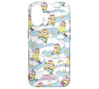 Custodia per iPhone 17 Minions Unicorn Magic All Over Print