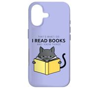 Custodia per iPhone 17 Mistero accogliente Questo è quello che faccio Leggo libri e so cose